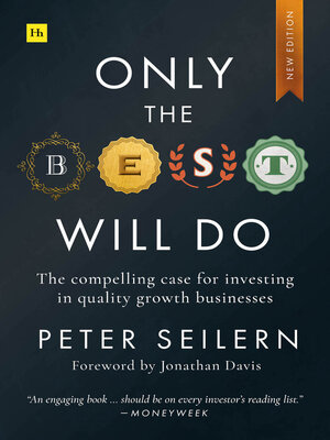 cover image of Only the Best Will Do--
